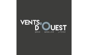 Logo de Vents d'Ouest, déco mobilier literie.