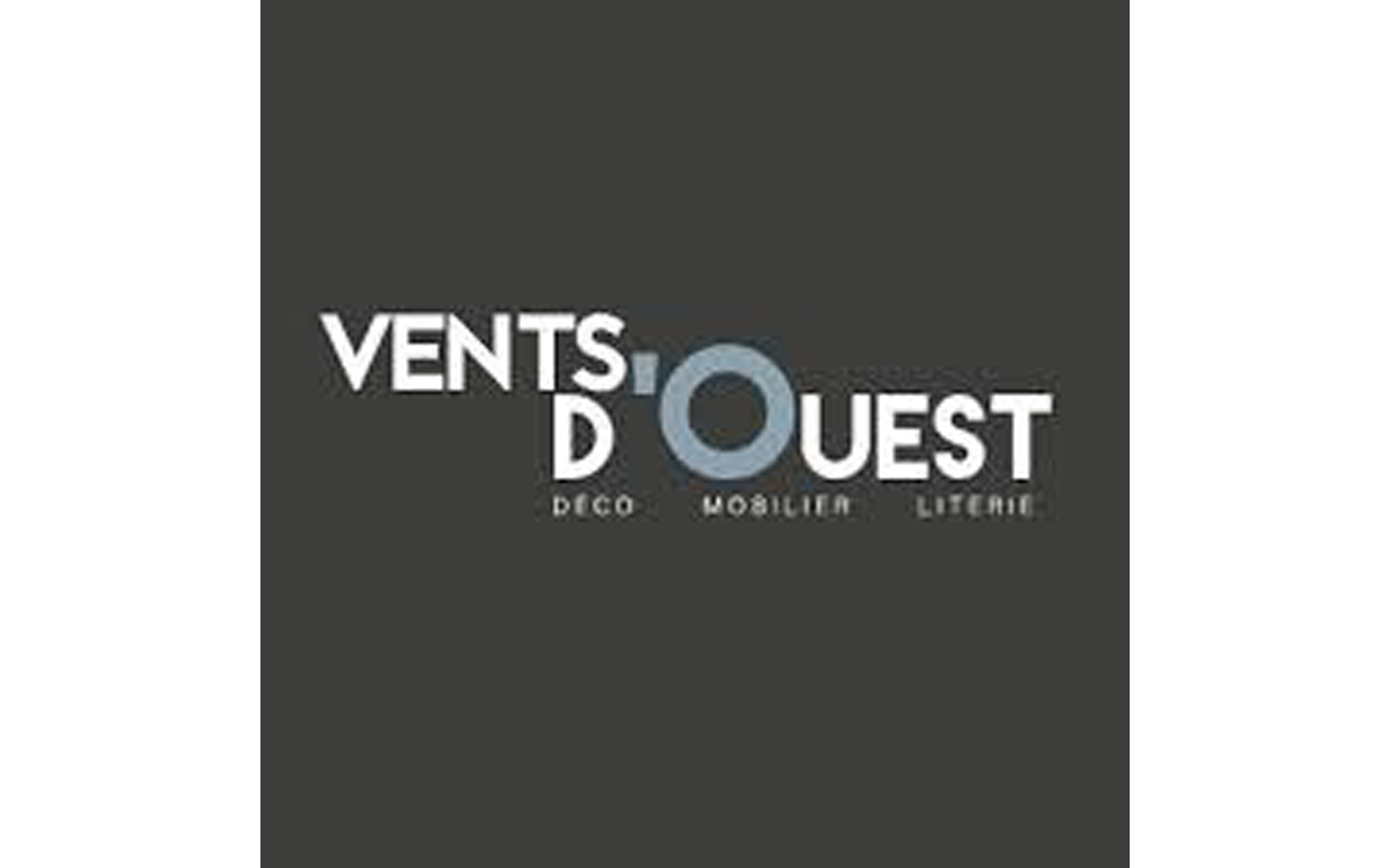 Logo de Vents d'Ouest, déco mobilier literie.