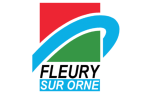 Logo de Fleury-sur-Orne en couleurs.